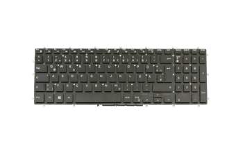 Keyboard DE (german) black with backlight original suitable for Dell Inspiron 15 (7567)