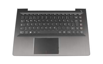 Keyboard DE (german) black with backlight original suitable for Lenovo U31-70 (80M5/80M6)