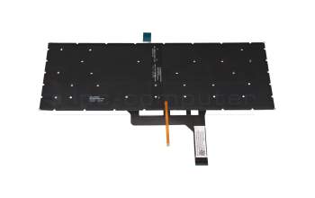 Keyboard DE (german) black with backlight original suitable for MSI GF63 Thin 12UD/12UDX (MS-16R8)