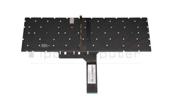 Keyboard DE (german) black with backlight original suitable for MSI GF75 Thin 10SCK/10SC (MS-17F6)