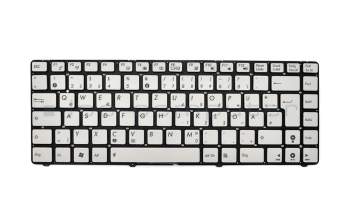 Keyboard DE (german) white original suitable for Asus U44S