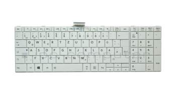 Keyboard DE (german) white original suitable for Toshiba Satellite Pro C850-1LZ