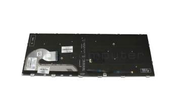 Keyboard FR (french) black/silver with backlight and mouse-stick original suitable for HP EliteBook 745 G5