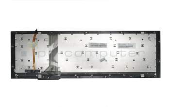 Keyboard FR (french) black/silver with backlight original suitable for Asus ROG G75VW