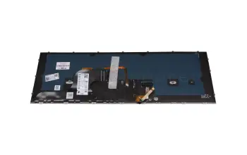 Keyboard TR (turkish) black/grey with backlight and mouse-stick original suitable for HP ZBook Fury 15 G7