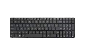 Keyboard US (english) black/black glare original suitable for Asus S56CA