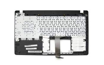 Keyboard incl. topcase BE (belgian) black/grey original suitable for Asus A550CC