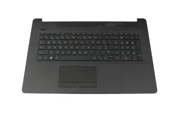 Keyboard incl. topcase CH (swiss) black/black (PTP/without DVD) original suitable for HP 17-by3000