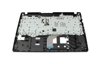 Keyboard incl. topcase CH (swiss) black/black with backlight original suitable for Acer TravelMate P2 (P215-52G)