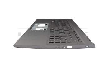 Keyboard incl. topcase CH (swiss) grey/grey with backlight original suitable for Acer Aspire 5 (A515-57)