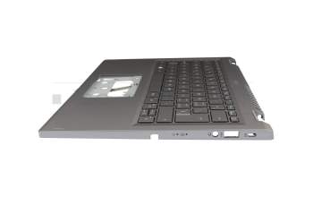 Keyboard incl. topcase CH (swiss) grey/grey with backlight original suitable for Acer Aspire 5 Spin (A5SP14-51MTN)