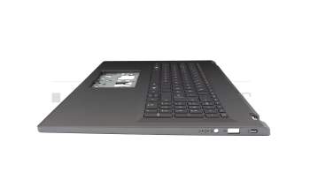 Keyboard incl. topcase DE (german) anthracite/anthracite with backlight original suitable for Acer Aspire 17 (A17-51M)