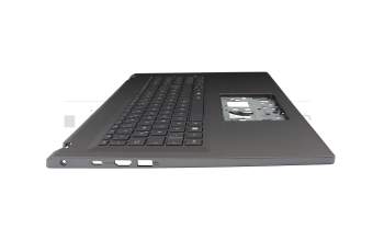 Keyboard incl. topcase DE (german) anthracite/anthracite with backlight original suitable for Acer Aspire 17 (A17-51M)