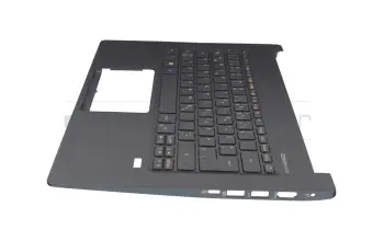 Keyboard incl. topcase DE (german) anthracite/anthracite with backlight original suitable for Acer Swift 5 (SF514-52T)