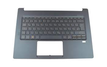 Keyboard incl. topcase DE (german) anthracite/anthracite with backlight original suitable for Acer Swift 5 (SF514-53T)
