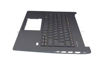 Keyboard incl. topcase DE (german) anthracite/anthracite with backlight original suitable for Acer Swift 5 (SF514-53T)
