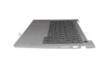 Keyboard incl. topcase DE (german) anthracite/grey original suitable for Lenovo ThinkBook 14 G7 IML (21MR)