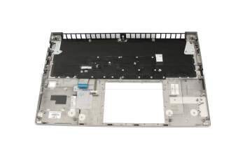 Keyboard incl. topcase DE (german) anthracite/silver with backlight original suitable for HP ZBook Fury 16 G9