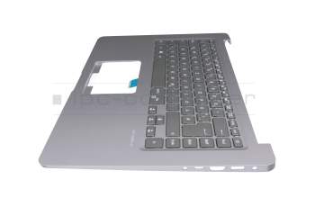 Keyboard incl. topcase DE (german) black/anthracite original suitable for Asus VivoBook 15 X510UN
