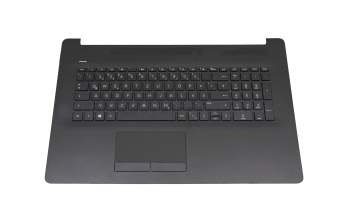 Keyboard incl. topcase DE (german) black/black (PTP/without DVD) original suitable for HP 17-ca2000