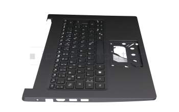 Keyboard incl. topcase DE (german) black/black original suitable for Acer Aspire 3 (A314-22G)