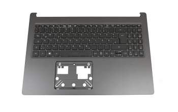 Keyboard incl. topcase DE (german) black/black original suitable for Acer Aspire 3 (A315-55G)