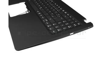 Keyboard incl. topcase DE (german) black/black original suitable for Acer Extensa 215 (EX215-51)