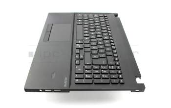 Keyboard incl. topcase DE (german) black/black original suitable for Asus Pro Essential PU551JH