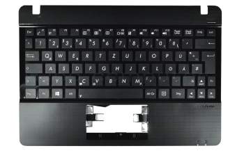 Keyboard incl. topcase DE (german) black/black original suitable for Asus R103BA