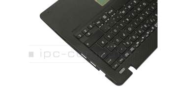 Keyboard incl. topcase DE (german) black/black original suitable for Asus R202MA