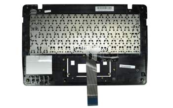 Keyboard incl. topcase DE (german) black/black original suitable for Asus X200MA