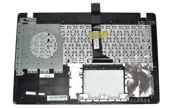Keyboard incl. topcase DE (german) black/black original suitable for Asus X550EP