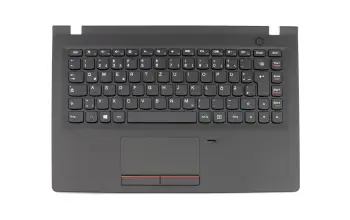 Keyboard incl. topcase DE (german) black/black original suitable for Lenovo E31-70 (80KC/80KW/80KX)