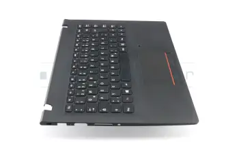 Keyboard incl. topcase DE (german) black/black original suitable for Lenovo E31-70 (80KC/80KW/80KX)
