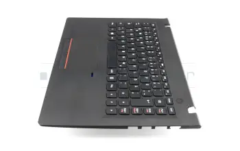 Keyboard incl. topcase DE (german) black/black original suitable for Lenovo E31-70 (80KC/80KW/80KX)
