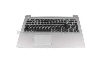 Keyboard incl. topcase DE (german) black/black original suitable for Lenovo IdeaPad 510-15ISK (80SR)