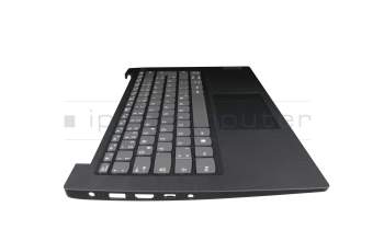 Keyboard incl. topcase DE (german) black/black original suitable for Lenovo V14 G3 IAP (82TS)