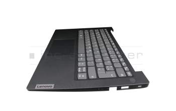 Keyboard incl. topcase DE (german) black/black original suitable for Lenovo V14 G3 IAP (82TS)
