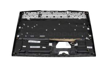 Keyboard incl. topcase DE (german) black/black original suitable for MSI GP76 Leopard 11UH/11UG/11UE (MS-17K3)
