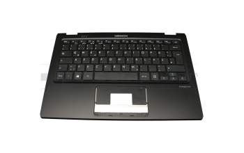 Keyboard incl. topcase DE (german) black/black original suitable for Medion Akoya E2215T (NT16H)