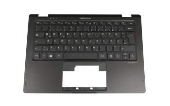Keyboard incl. topcase DE (german) black/black original suitable for Medion Akoya E3222 (YS13G)