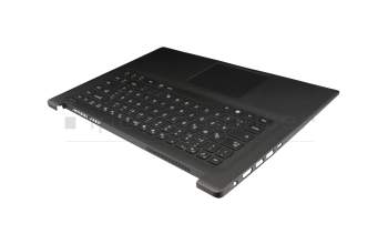 Keyboard incl. topcase DE (german) black/black original suitable for Medion Akoya E6245 (M15GUN)