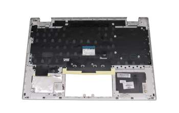 Keyboard incl. topcase DE (german) black/black/silver without backlight original suitable for HP Pavilion x360 14-dw1000