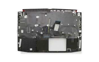 Keyboard incl. topcase DE (german) black/black with backlight (Nvidia 1050) original suitable for Acer Nitro 5 (AN515-52)