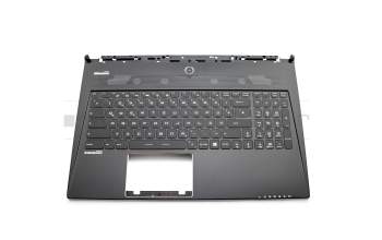 Keyboard incl. topcase DE (german) black/black with backlight Multicolor original suitable for MSI GS60 6QC/6QD (MS-16H8)