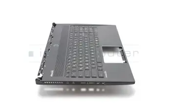 Keyboard incl. topcase DE (german) black/black with backlight Multicolor original suitable for MSI WS60 6QJ/6QI/6QH/7RJ (MS-16H8)