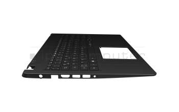 Keyboard incl. topcase DE (german) black/black with backlight original suitable for Acer Aspire 5 (A515-43)