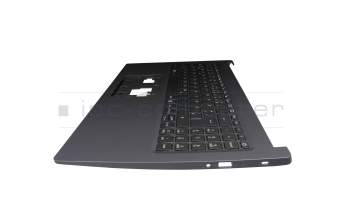 Keyboard incl. topcase DE (german) black/black with backlight original suitable for Acer Aspire 5 (A515-44)