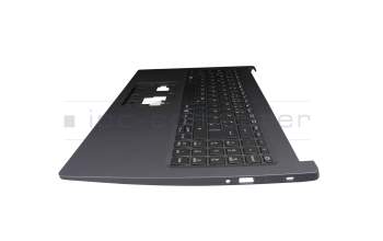 Keyboard incl. topcase DE (german) black/black with backlight original suitable for Acer Aspire 5 (A515-44G)