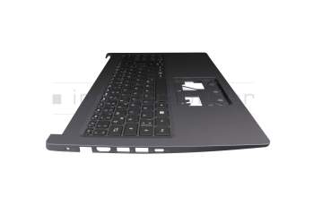 Keyboard incl. topcase DE (german) black/black with backlight original suitable for Acer Aspire 5 (A515-45G)